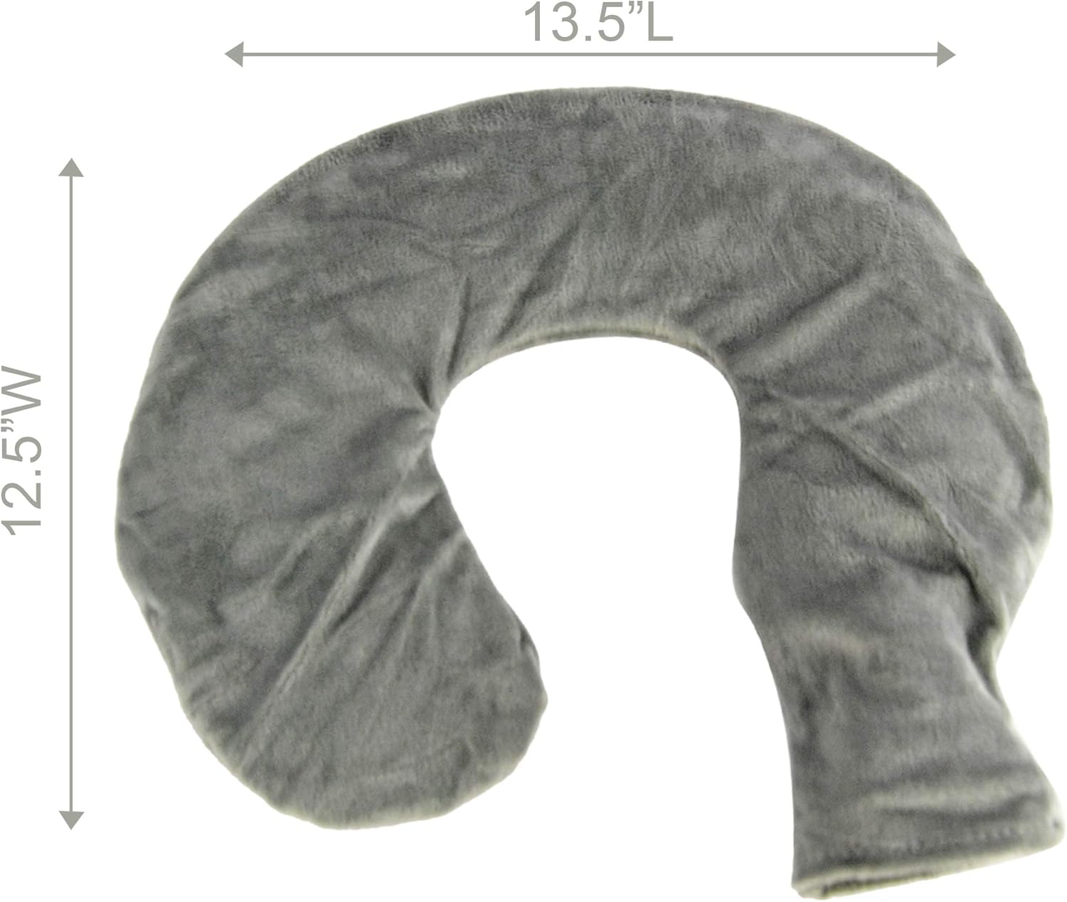 Buy Home X U Shaped Hot Water Bottle Gray Fleece Hot Water Bottle Cover For Neck And Shoulder Pain Relief Warming Reusable Hot Water Bottle 13 L X 12 W X 1