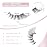 Cat Eye Lashes Wispy False Eyelashes Yasnai Strips Lashes Fox Eye Lash Fake Lashes Natural Look Eyelashes 10 Pairs Pack
