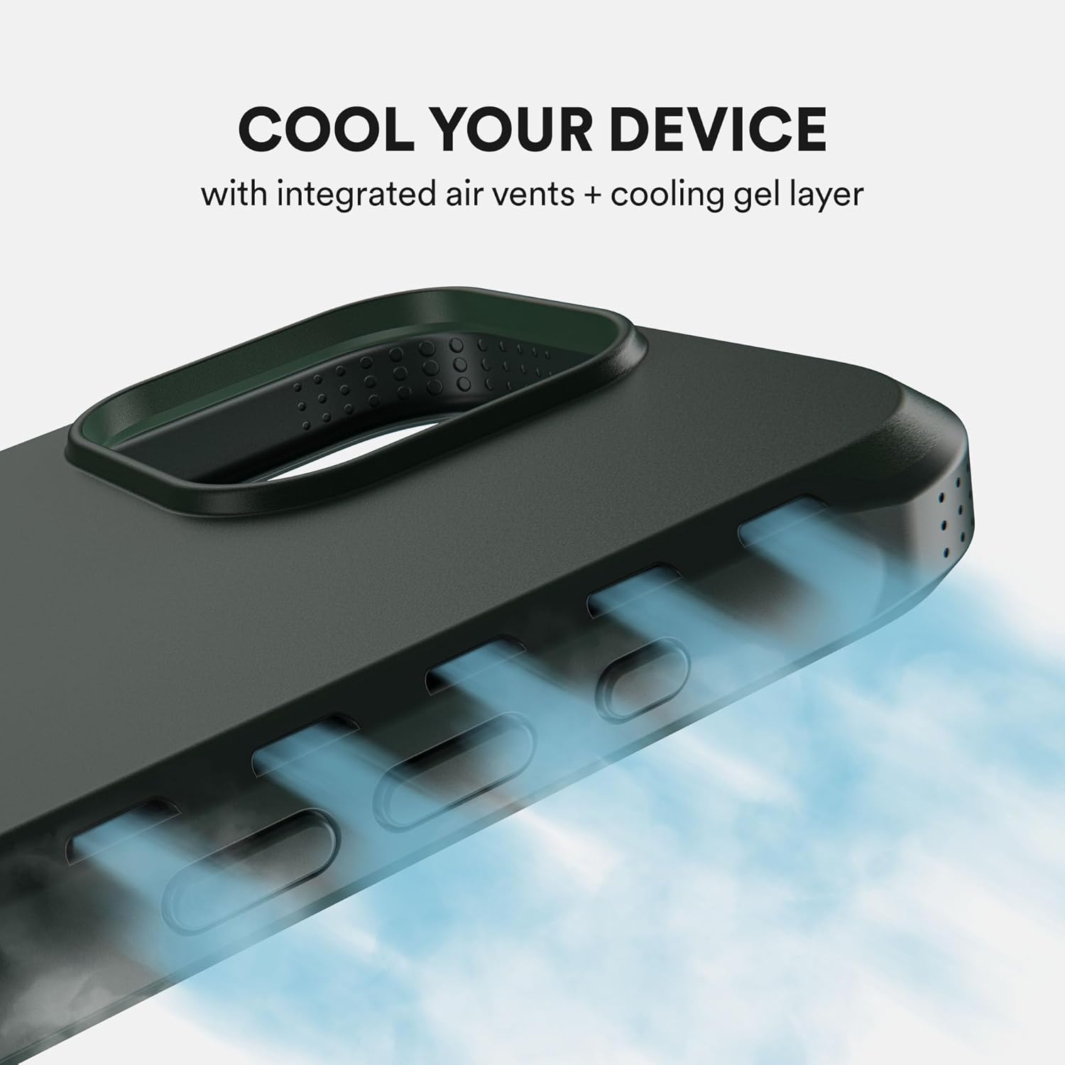 BodyGuardz Paradigm Pro Compatible with iPhone 16 Pro Max Case - Shockproof Cover 18FT Drop Rating - Compatible with MagSafe - Phone Cooling Technology - Responsive Buttons (Green)