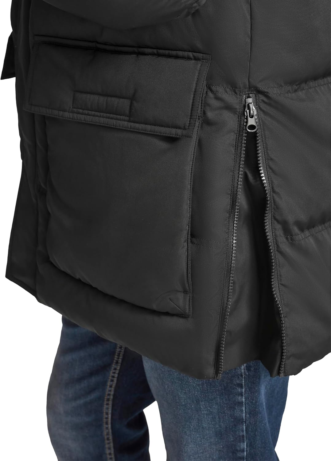 Andrew Marc Men's Outerwear Mackay Faux Fur Lined Parka - Image 8