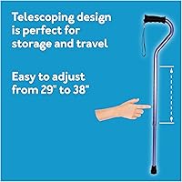 Vista 5 de Carex Ergo Offset Walking Cane