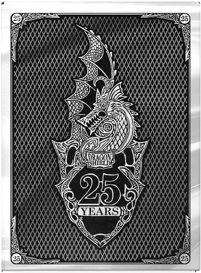 Dragon Shield | Matte Art Sleeves | 25th Anniversary | 100 CT - Smooth & Tough Premium TCG Sleeves | Compatible with Pokemon, One Piece & Magic the Gathering