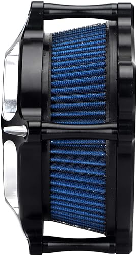 Miniatura 8 de XMMT Filtro de admisión de aluminio transparente CNC para Harley Touring Street Glide Road Glide 2008-2016, Trike 2008-2016