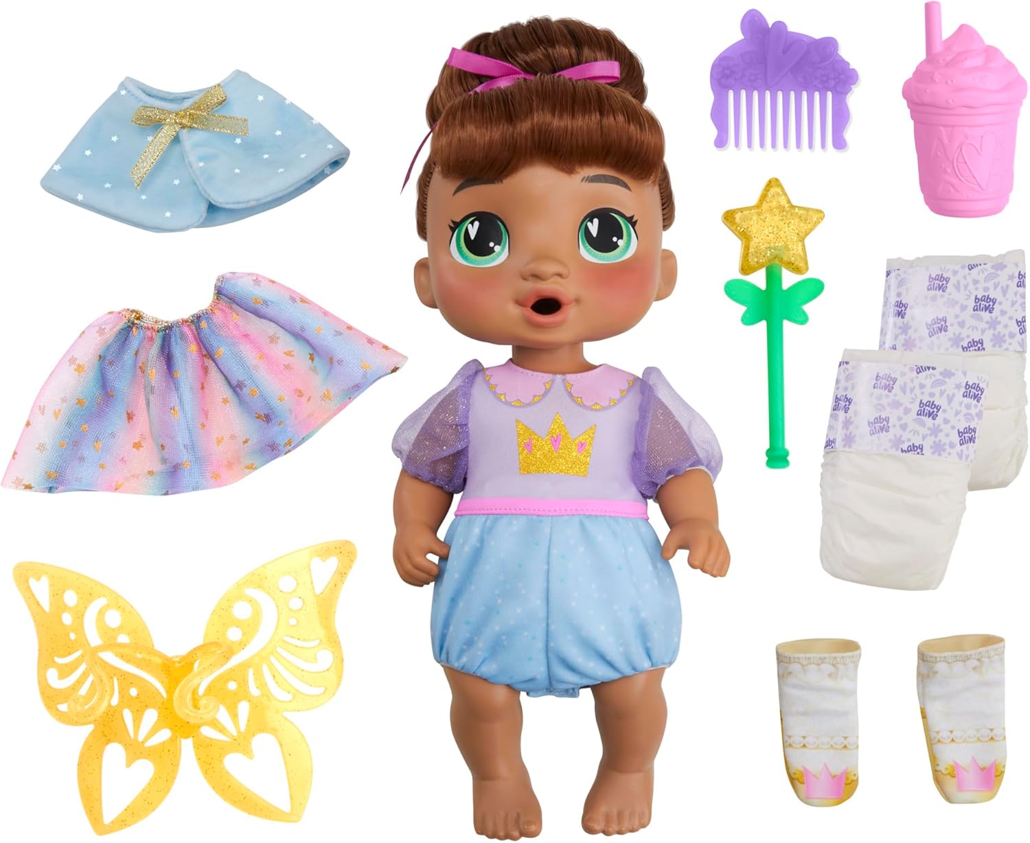Baby Alive Fairy Fashions Sophia Sparkle Doll...