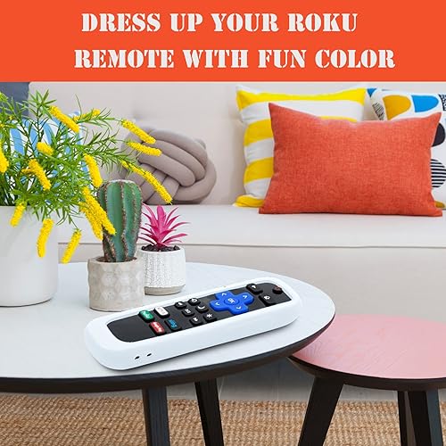 Miniatura 3 de 5Pack Case for Roku Remote, Cover for HisenseTCL Roku TV Steaming StickExpress Universal Replacement Controller Silicone Sleeve Skin Glow in The