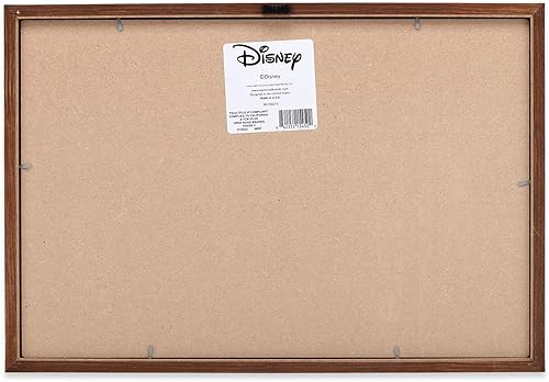 Vista 15 de Disney Mickey y Minnie Mouse You Are My Happy Place - Decoración de pared de madera enmarcada - Bonita imagen de Mickey Mouse Rojo/gris