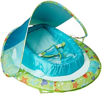 twin pool float with canopy