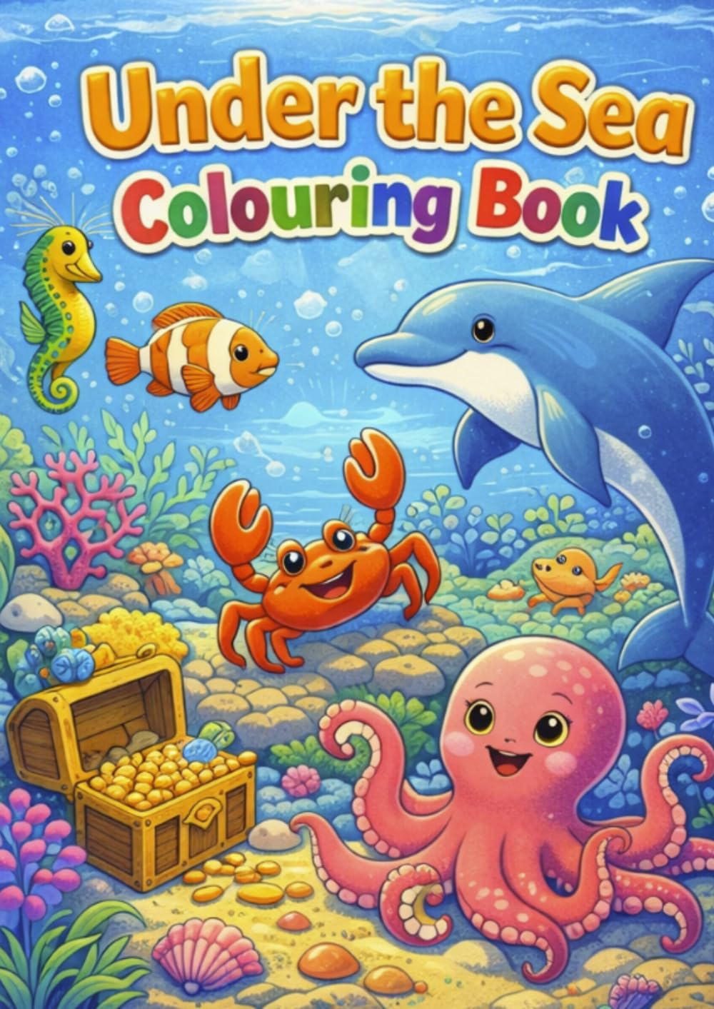 Under the Sea Colouring Book