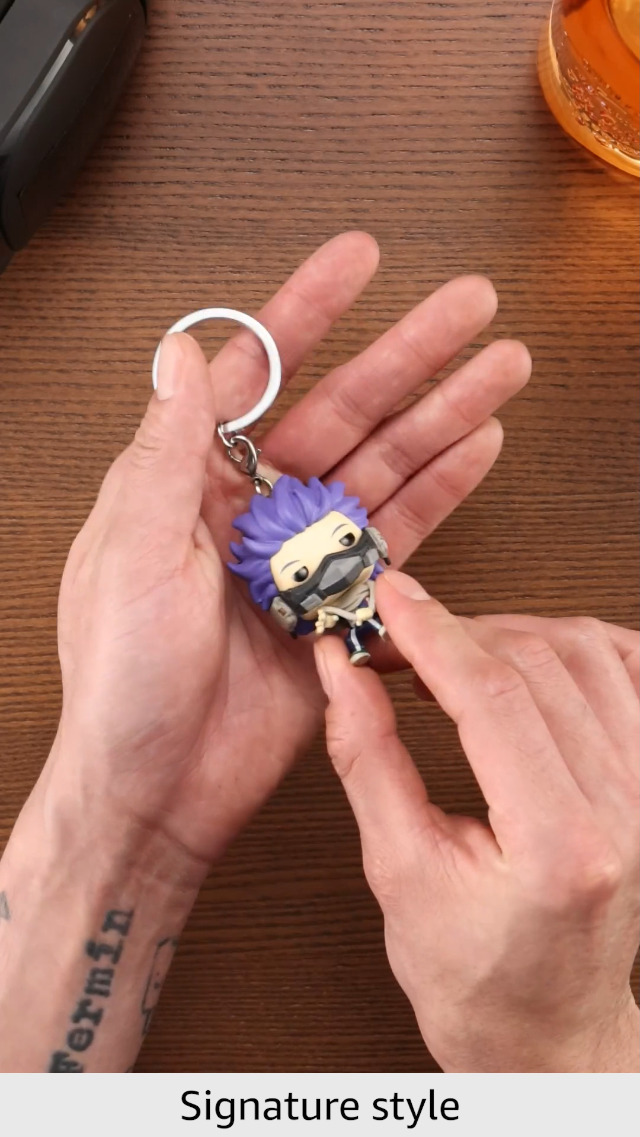 Amazon.com: Funko POP! Keychain: MHA - Hitoshi Shinso - My Hero