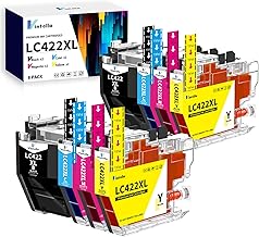 LC422XL LC-422XL Multipack Cartridges Replacement for LC422XL Brother LC422 XL LC422 LC-422 Multipack Cartridges for Brother MFC-J5740DW MFC-J5340DW MFC-J6540DW MFC-J6940DW MFC-J5345DW (8 Pieces)