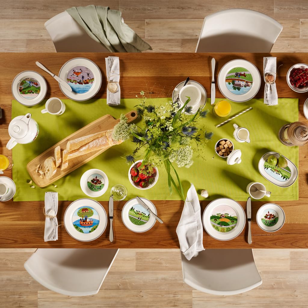 Amazon.com | Villeroy & Boch Design Naif Collection Bread & Butter