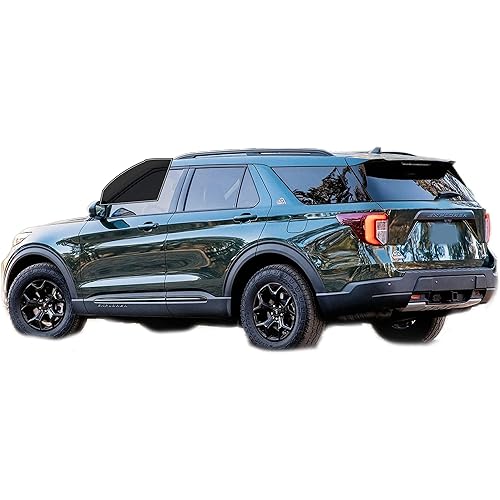 AUTOTEK Precut Window Tint Film Front Two Door Windows Tint Film Cars Sun Blocking Protection Privacy Anti Shatter Glass 2 Ply Computer Cut 20% Tint Shade for Ford Explorer 2020-2025