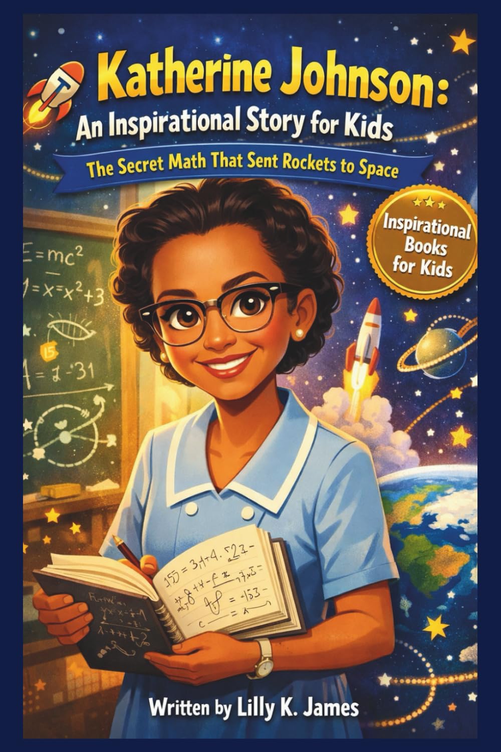 KATHERINE JOHNSON An Inspirational Story for Kids: the Secret Math That Sent Rockets to Space (An Inspirational Inventors Stories for Kids)