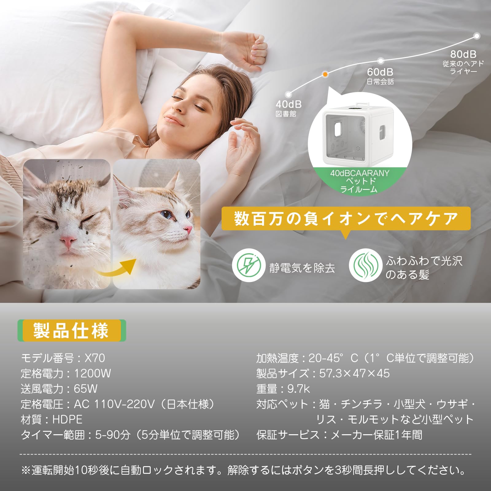 【直接取引】ペットドライルーム　犬、猫 Amazon.co.jp: [業界初82L大容量]Totoro ball ペットドライ