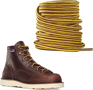 Boot Laces for Danner Light, Bull Run, Mountain 600 Mountain Light | 3/16"(4.5mm) Outdoor Work Hiking Heavy Duty Shoelaces Replacement Shoe Strings