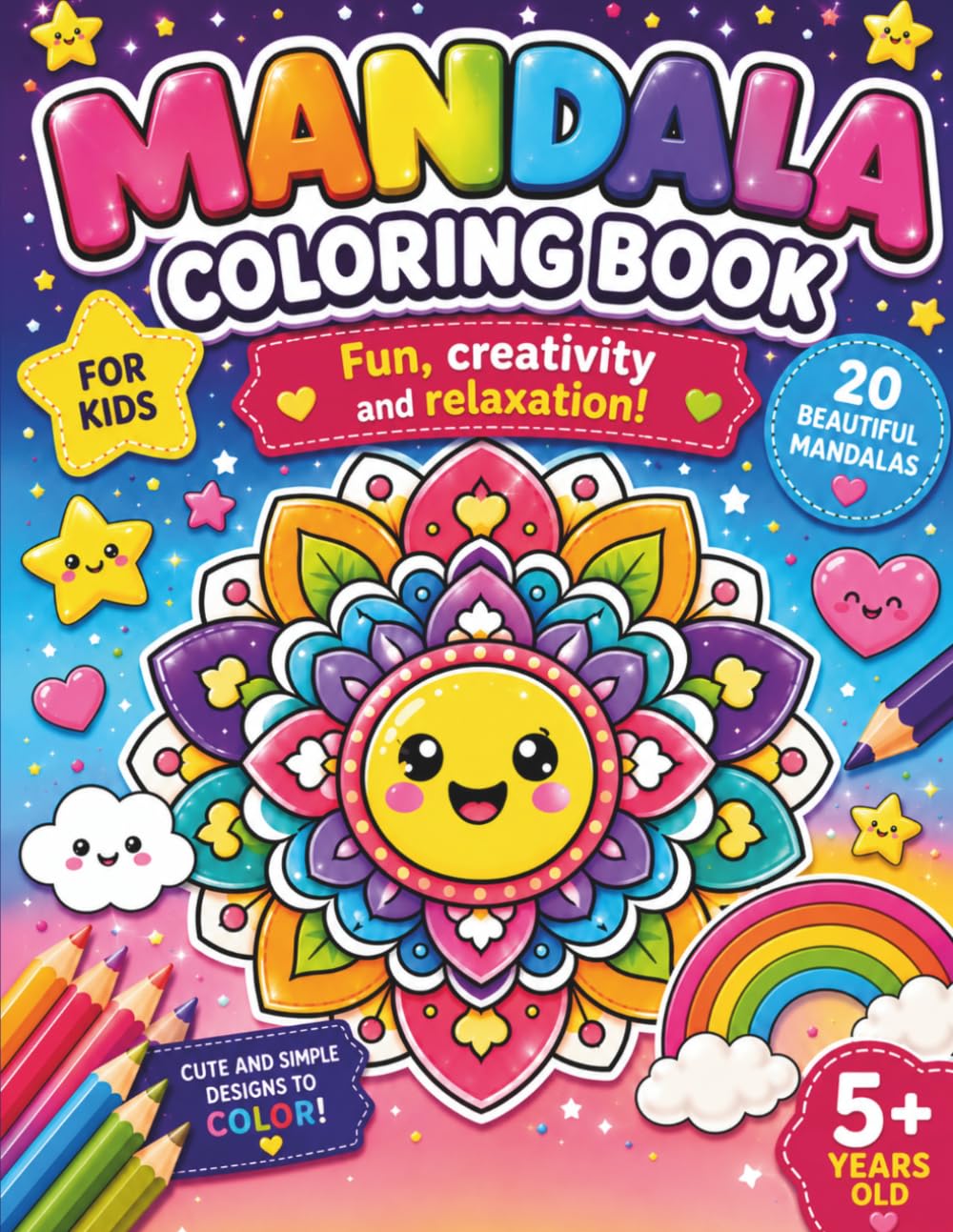 Mandala - Coloring Book: fun, creativity and relaxation
