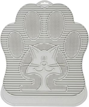 Omega Paw Paw-Cleaning Litter Mat, Grey