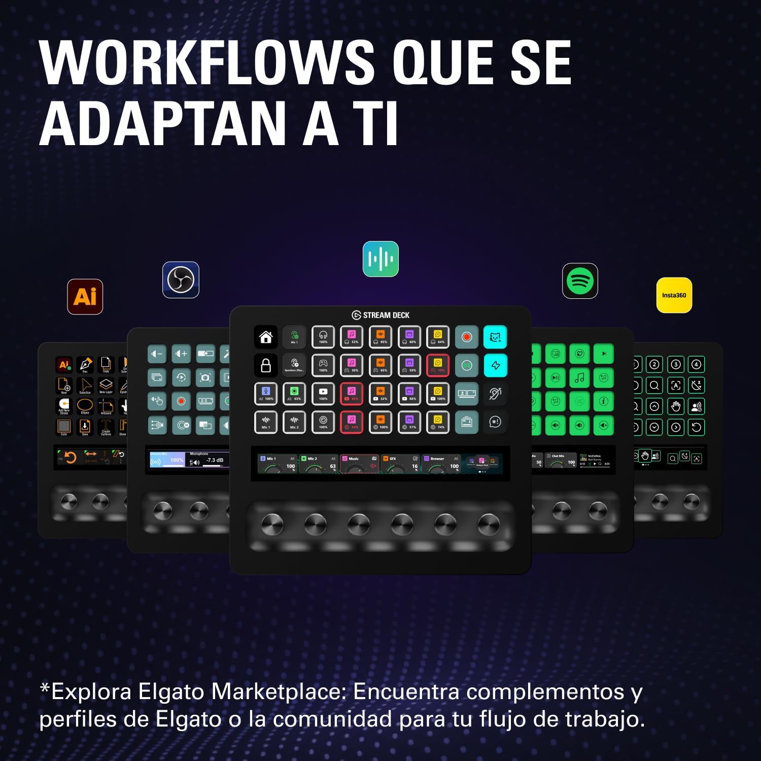 Elgato Stream Deck + XL, plataforma de control