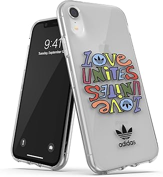 Amazon アディダスオリジナルス Iphone Xrケース アディダス グラフィックプリント クリアケース クリア プライド カラフル Adidas Ss21 For Iphone Xr Colorful Pride Clear 家電 カメラ オンライン通販