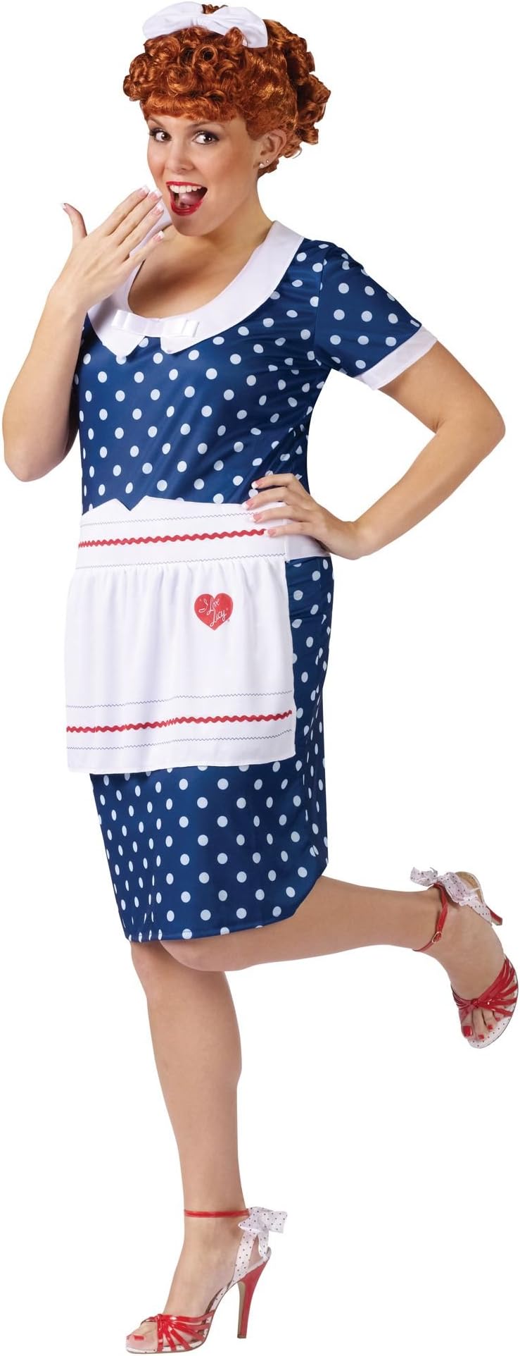 I Love Lucy Sassy Plus Size Adult Costume - Plus Size 1X/2X