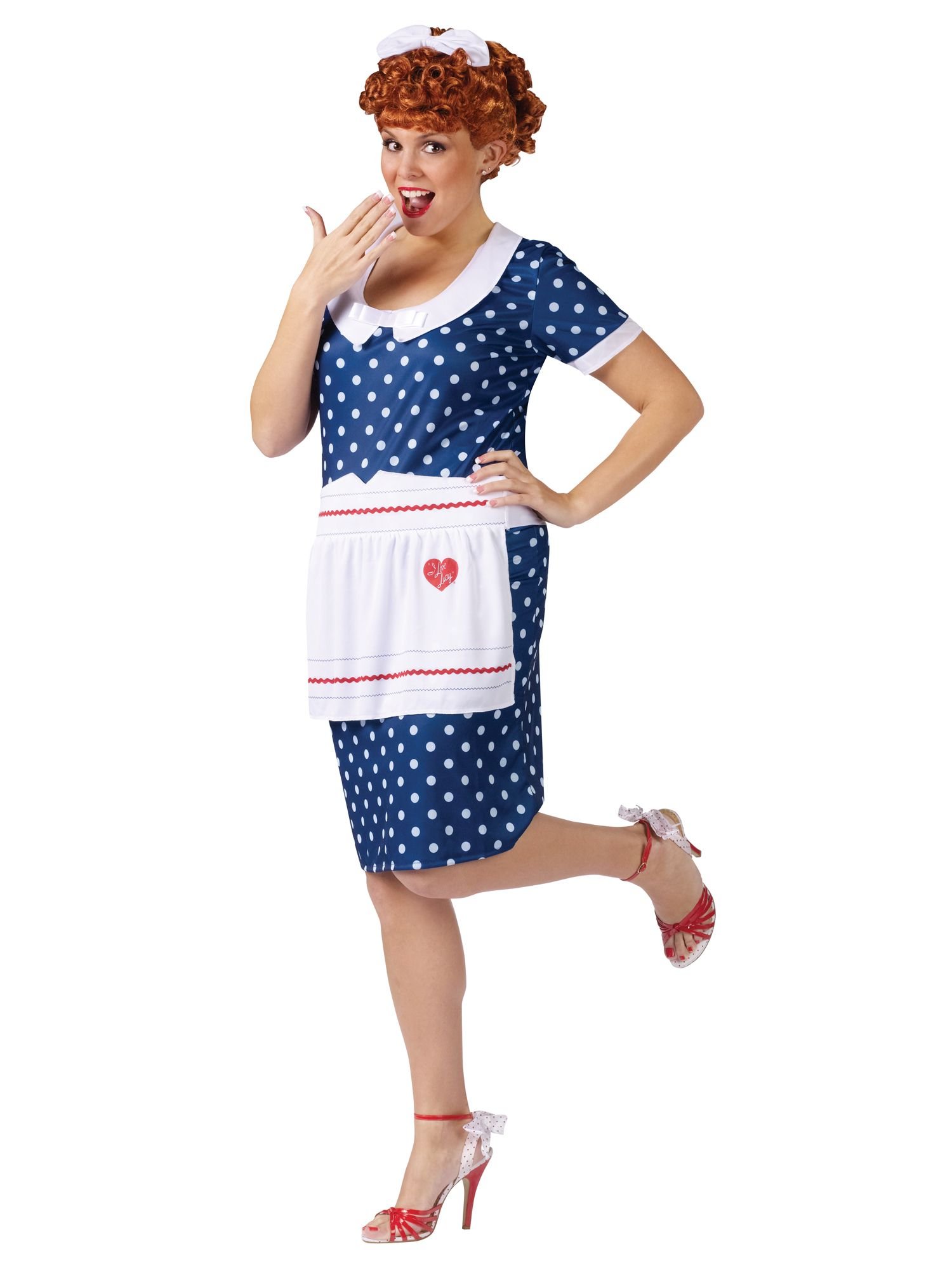 I Love Lucy Sassy Plus Size Adult Costume - Plus Size 1X/2X