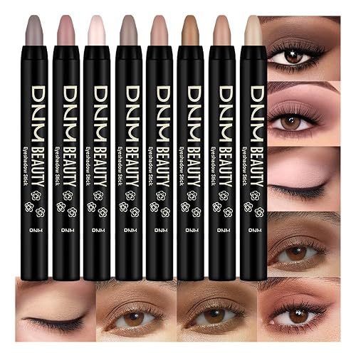 Kaely 8Pcs Cream Eye Shadow Sticks Set New-12