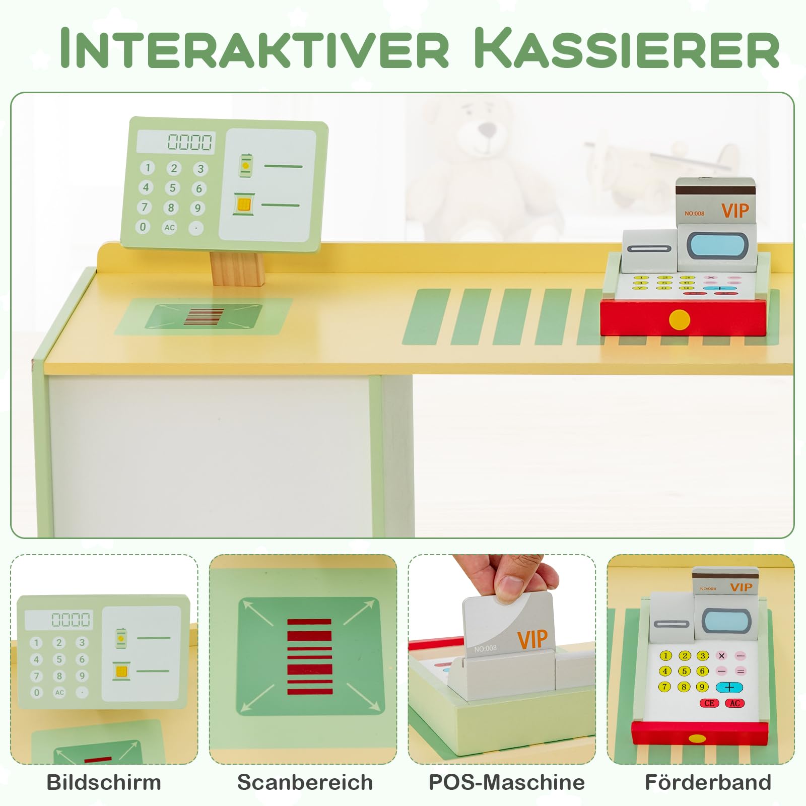 Groente en Fruit POS Kassa (weegschaal groente en fruit