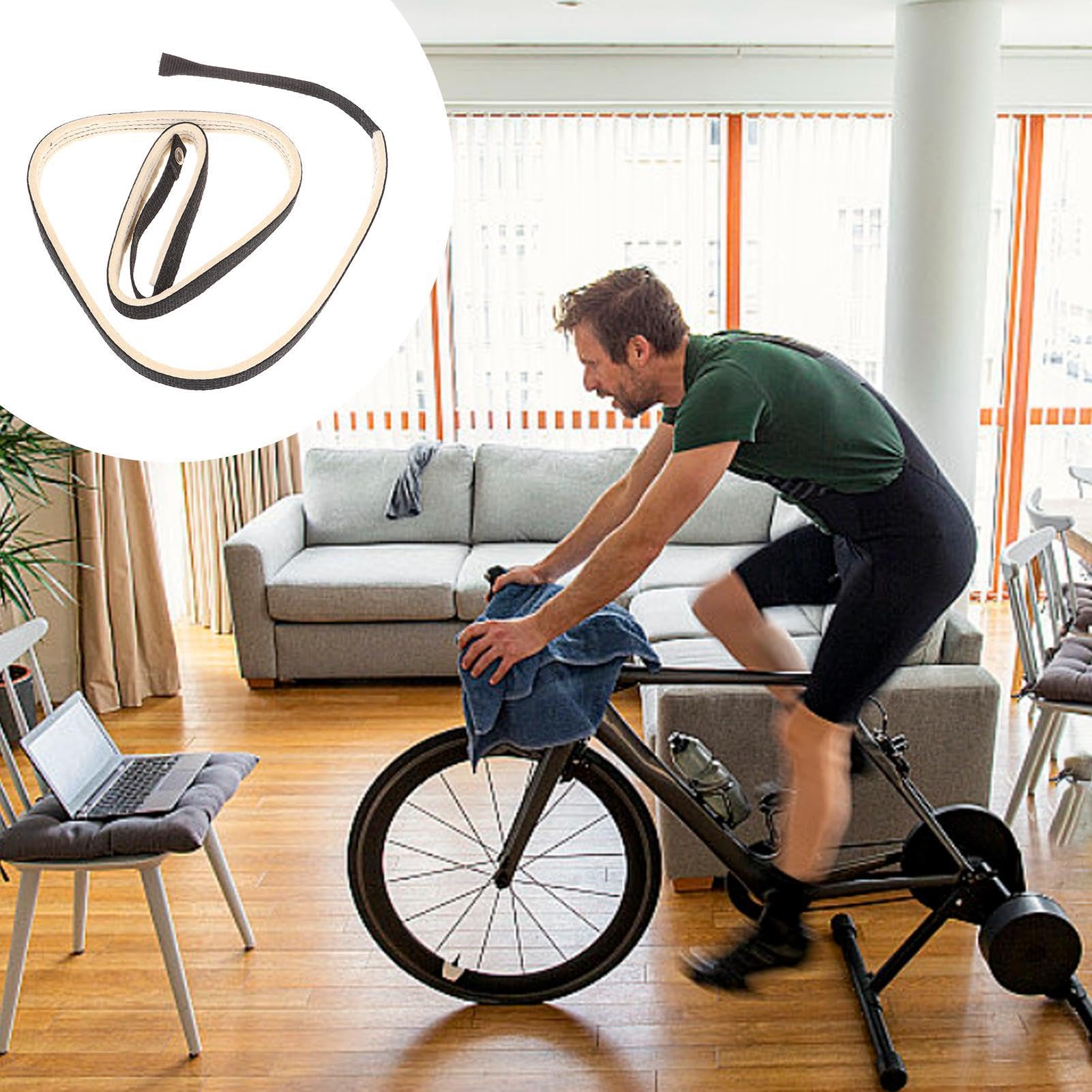 Pas cierny do roweru treningowego,Pas cierny do roweru treningowego Wymiana | Pas parciany Zapasowe napięcie oporu do ćwiczeń na rowerze stacjonarnym, ćwiczeń w domowej siłowni,