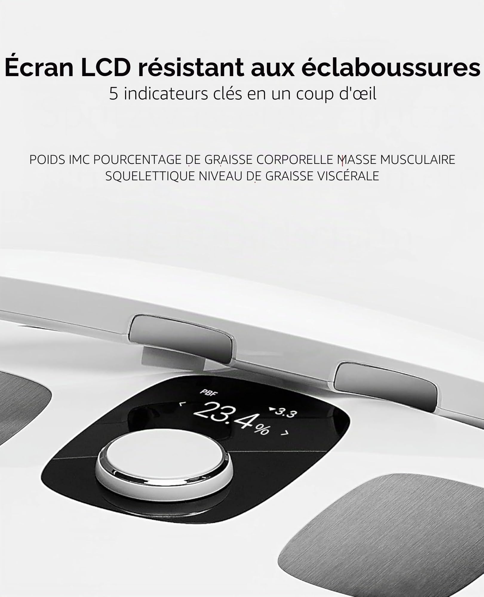 InBody Dial H30 Balance de composition corporelle | Balance intelligente avec IMC, graisse corporelle, masse musculaire | Balance avec application | Appareil de mesure de la graisse corporelle