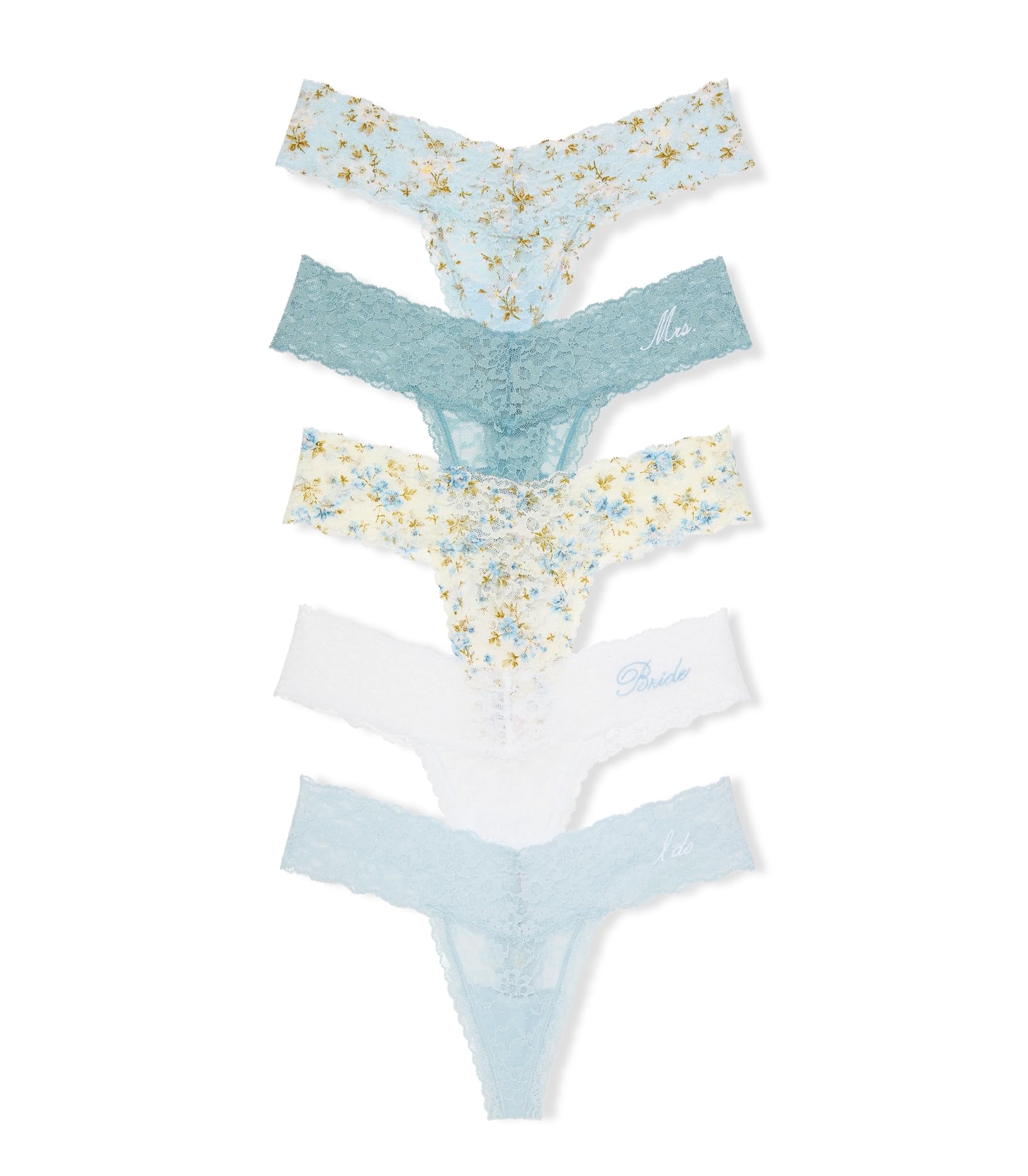 Victorias Secret Womens Lace Thong Underwear Panties for Women Multi Pack