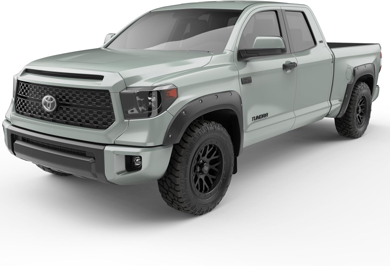 EGR BLF1016 Baseline Flarez Bolt-on Style Fender Flares, Textured Black Finish, Compatible with Select Toyota Tundra Models