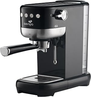 Tasty Coffee 20 Bar Coffee Machine, Espresso and Cappuccino Coffee Maker 1300W, Thermoblock, Milk Frother, Auto Shut-Off