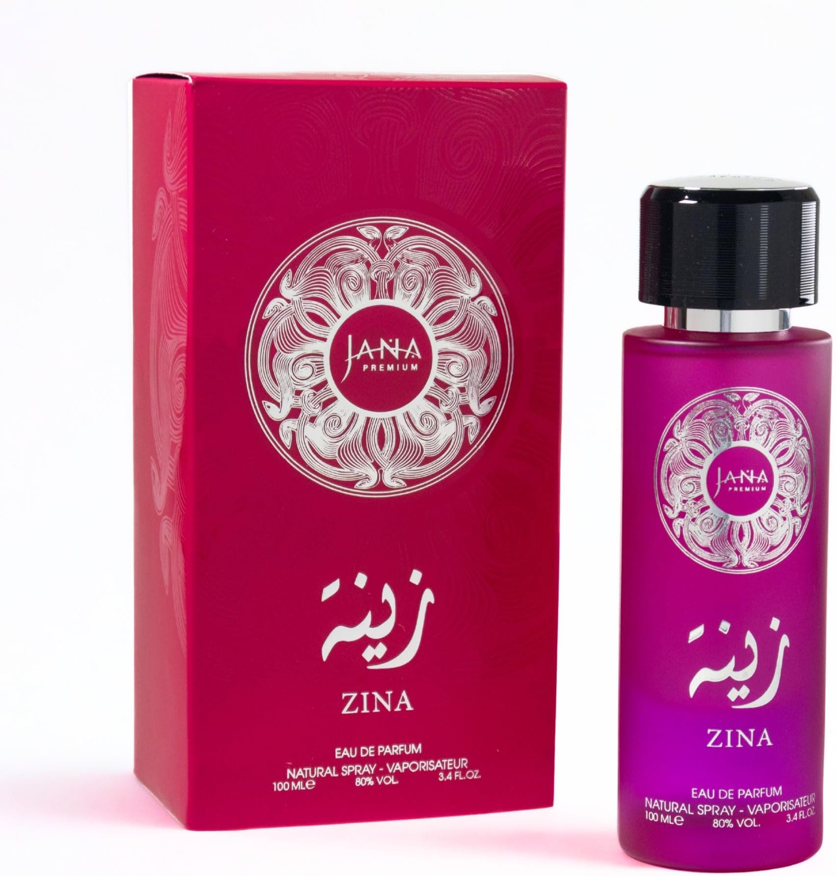 Premium Zina Perfume for Women - Floral Fruity Scent, Eau de Parfum - 100ml