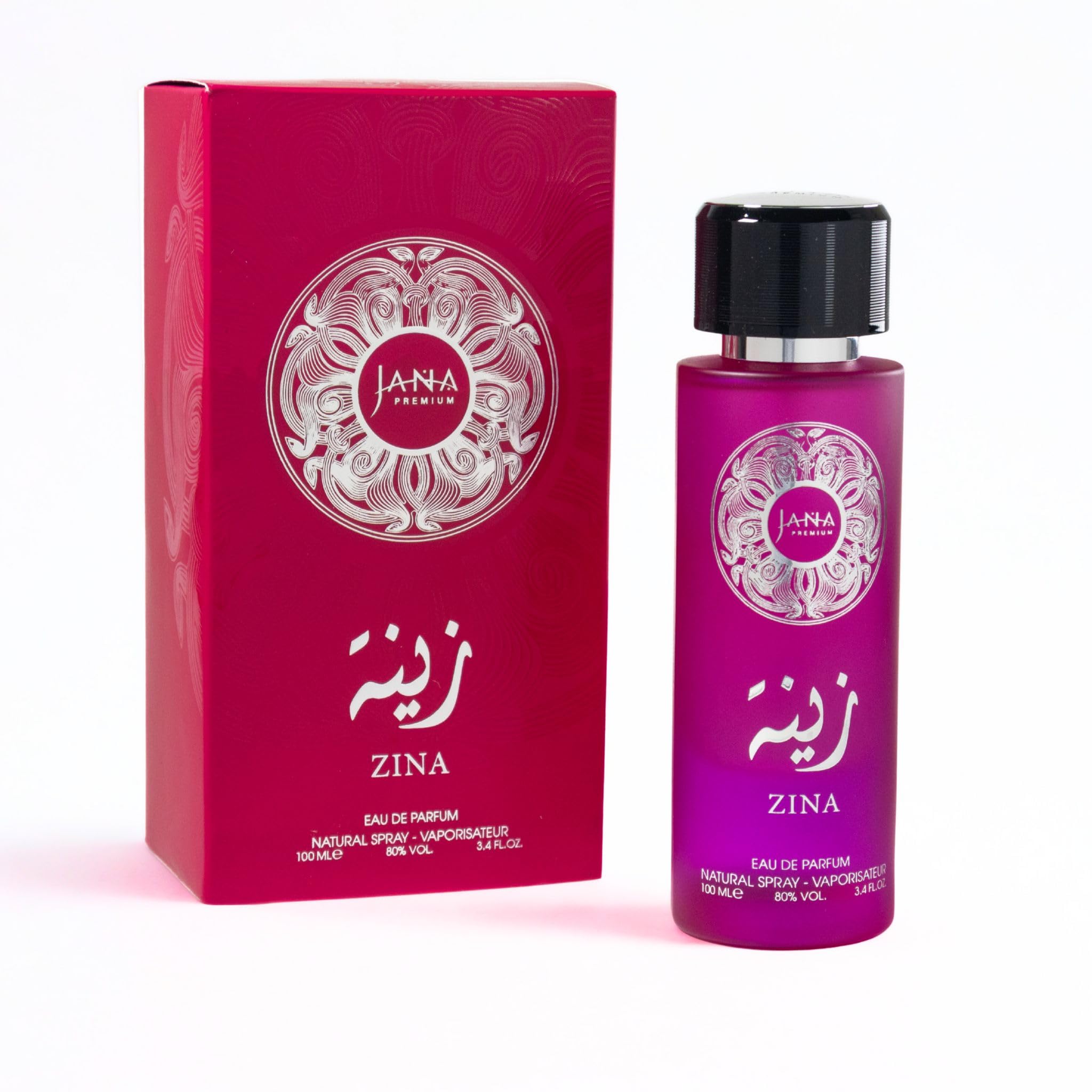 JANA BEAUTY Premium Zina Perfume for Women - Floral Fruity Scent, Eau de Parfum - 100ml