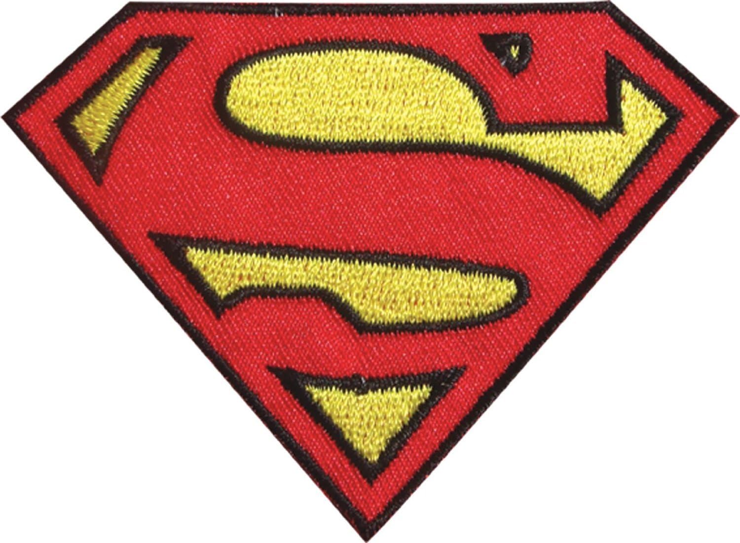 Amazon アイロンワッペン Superman スーパーマン キャラクターワッペン ワッペン アップリケ 通販