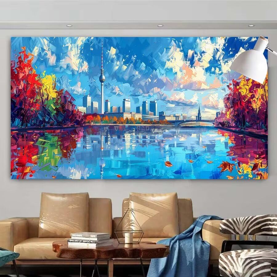 Kit complet de peinture diamant 5D grand format 60x120cm broderie cristal X-22