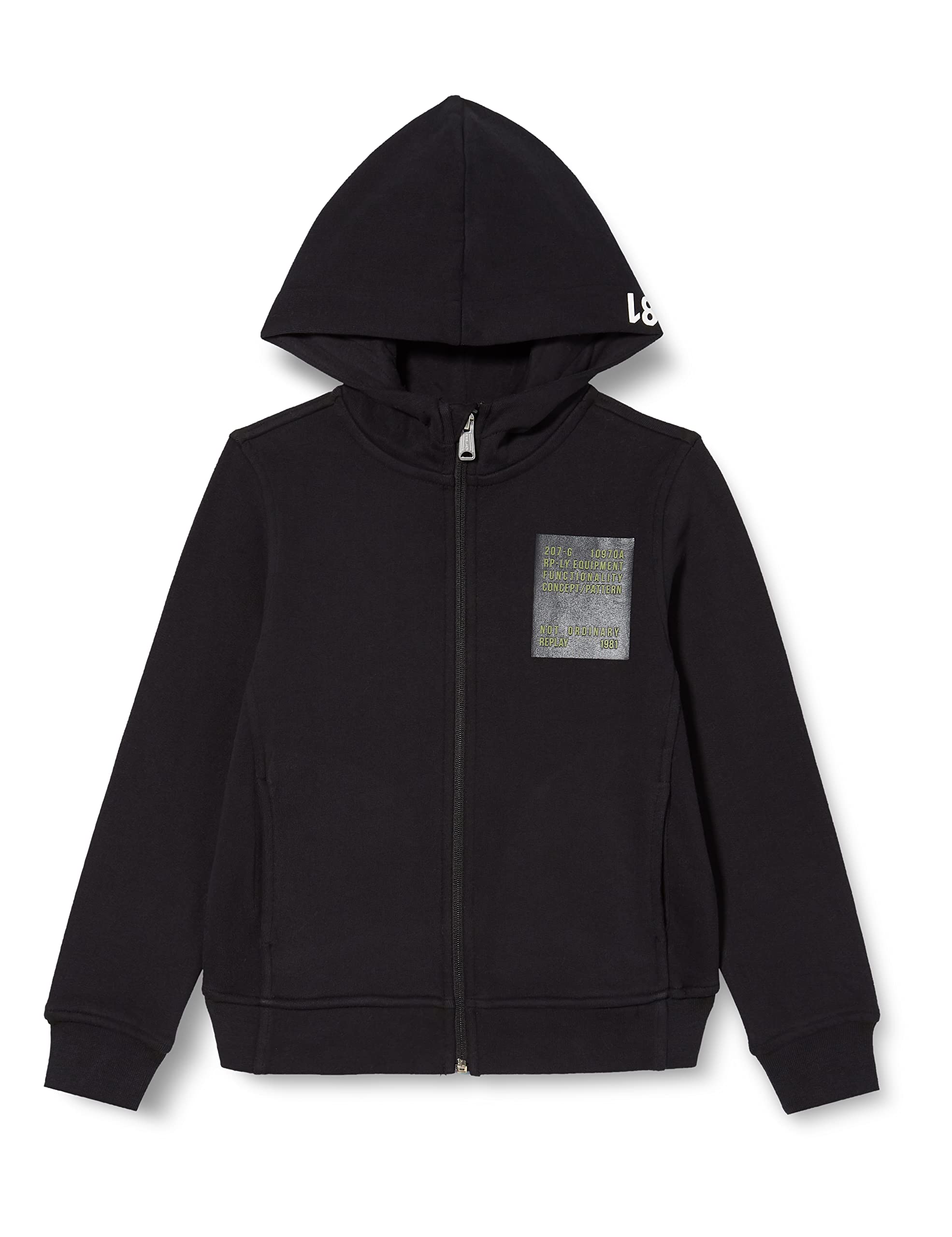 Sweatshirt à capuche Replay vêtement ado idéal pour le collège - 7