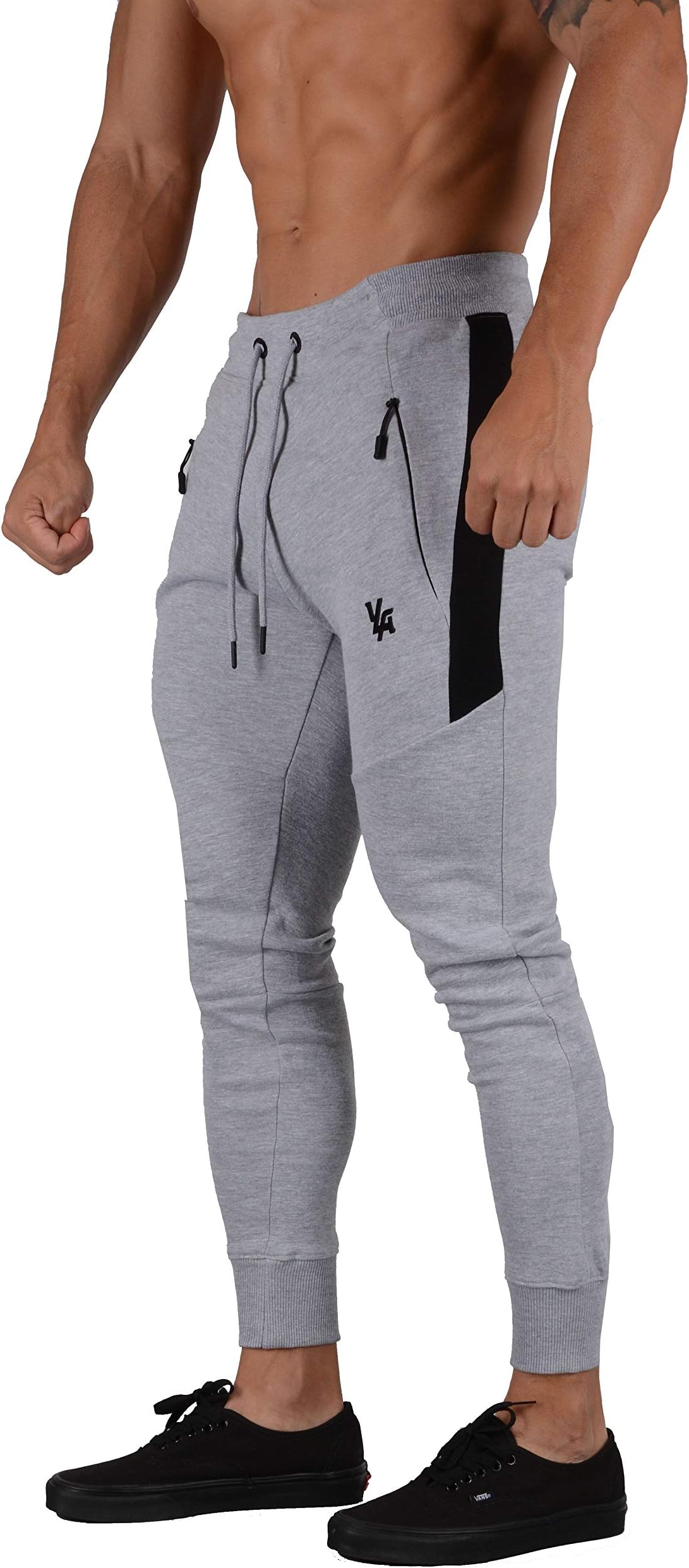 Men Joggers Slim Fit Sweatpants Gym Training Fitness 224