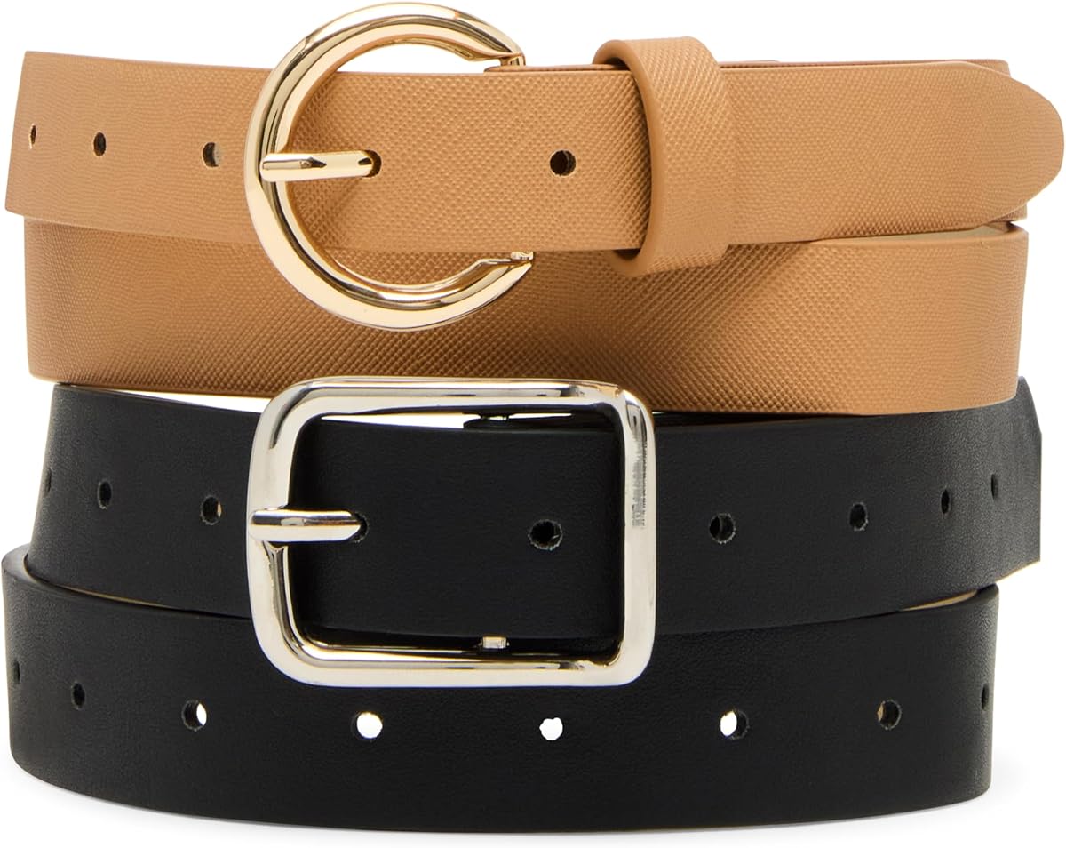 Steve Madden Women's Haniel 2 for 1 Pant Belt