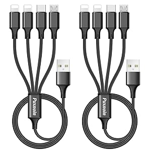 Multi Charging Cable, 2Pack