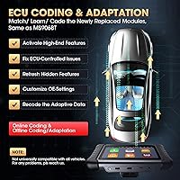 Vista 3 de Autel Escáner MaxiPRO MP808S-TS, herramienta de escaneo de control bidireccional 2026, actualización gratuita de 2 años, TPMS completo, codificación