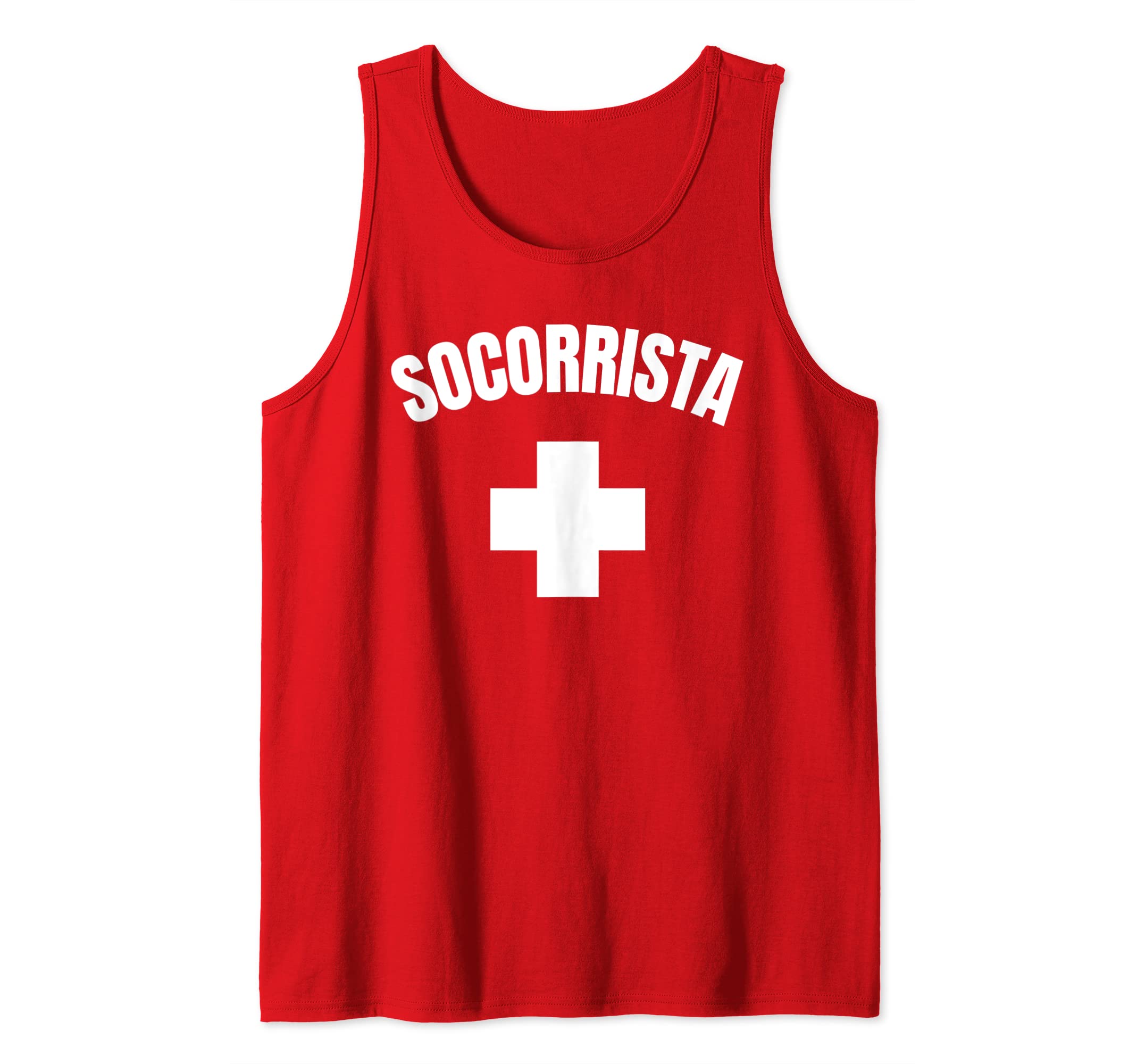 Camiseta Socorrista (Diseño Solo en Frente) Socorrista Camiseta sin Mangas