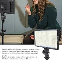 Vista 2 de Luz de relleno de fotos LED regulable, 30W 416pcs LED Panel plano lámpara de luz de relleno para transmisión en vivo Foto Video