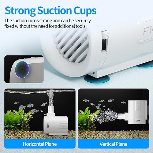 Miniatura 6 de Bomba de fuente de 120 GPH - Bomba de agua sumergible, ultra silenciosa con flujo ajustable para peceras, estanques, acuarios, hidroponía y