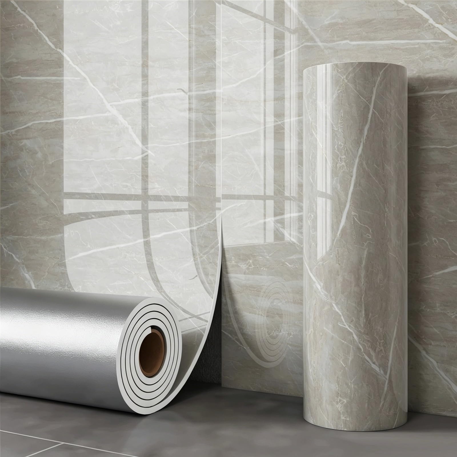 Zynqra H ﻿Peel And Stick Wall Paper,Marble Contact,Removable Self Adhesive,For Walls Decorative Vinyl,Bedroom, Kitchen Bathroom Cabinets(,L10m/393.7In*W60cm/23.6In)