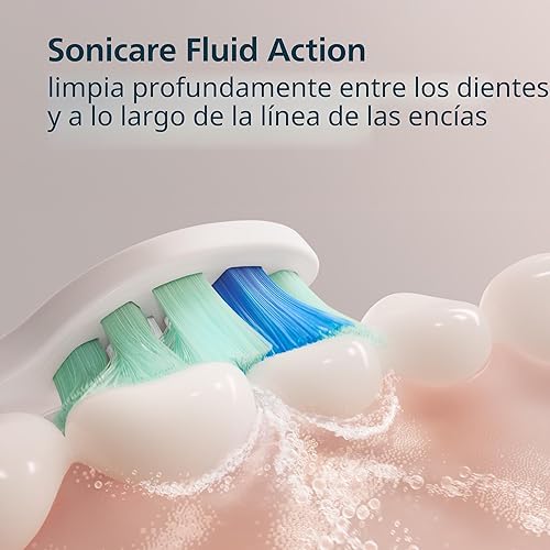 Miniatura 5 de Philips Sonicare C2 Plaque Control - Cabezales de repuesto genuinos para cepillo de dientes eléctrico, Blanco, paquete de 3, HX9023/65