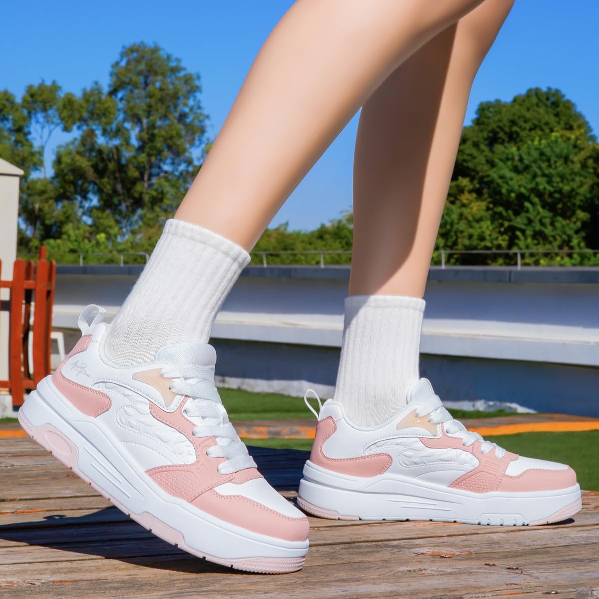 Girls Boys Kids Casual Sneakers Basketball Shoes