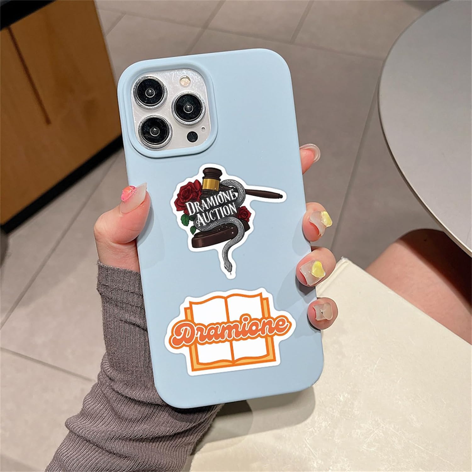 50Pcs Dramione Fanfic Stickers for Kindle, Bookish Sticker Pack for Laptop, Ebook Readers Cute Vinyl Decals Water Bottle Girls Holographic Waterproof Romance (Alchemist)