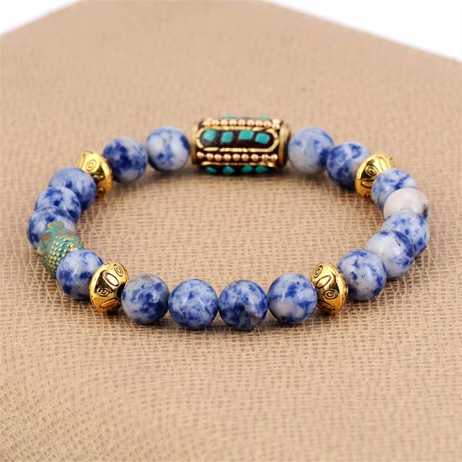 Bracciale Braccialetti Braccialetti Braccialetti Braccialetti Braccialetti in Nepal Braccialetti Handmade Braccialetto Elastico Braccialetto Yoga Bracciale