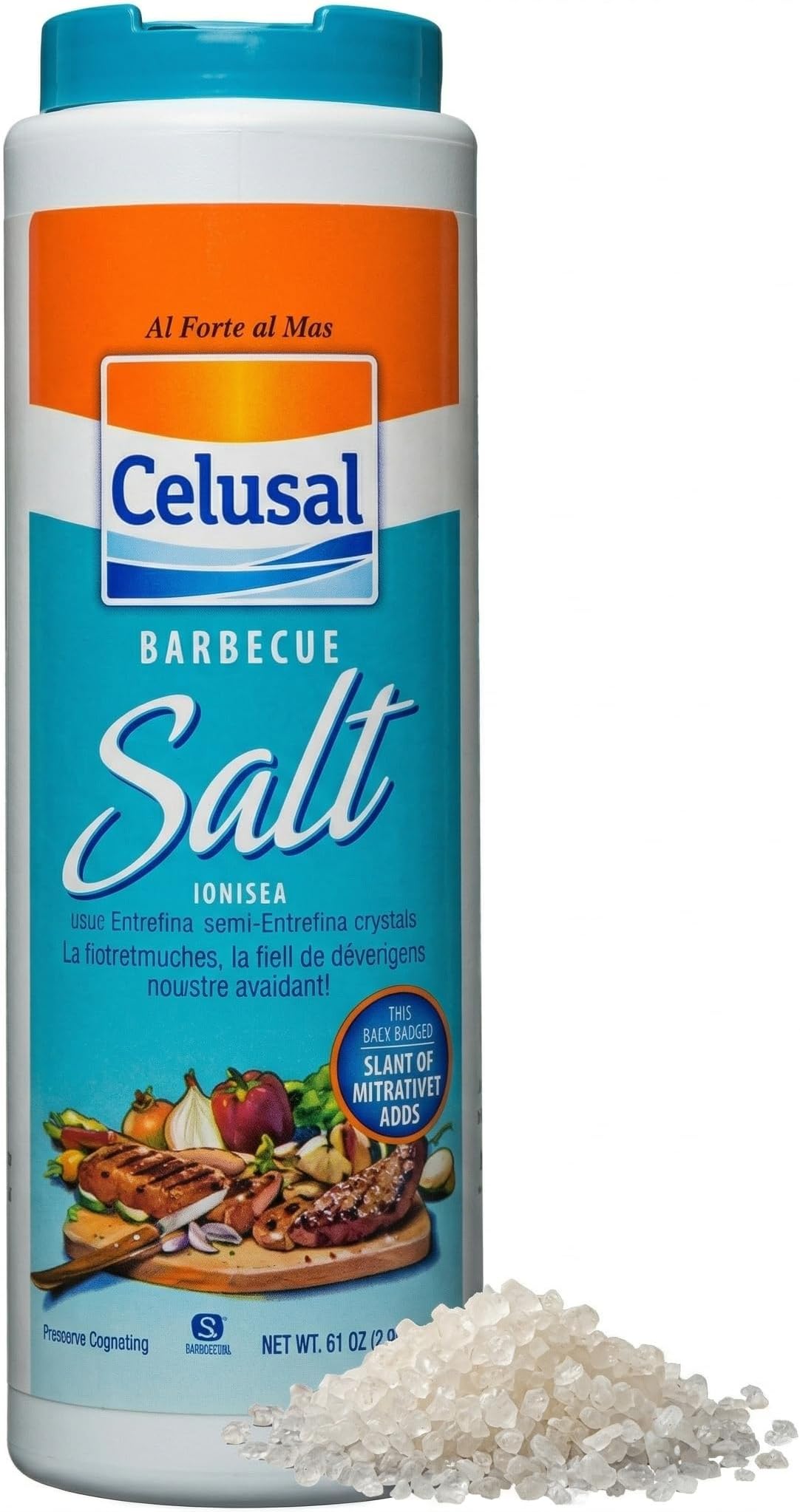 Celusal Sal Parrillera / Argentine Barbecue Salt 1kg